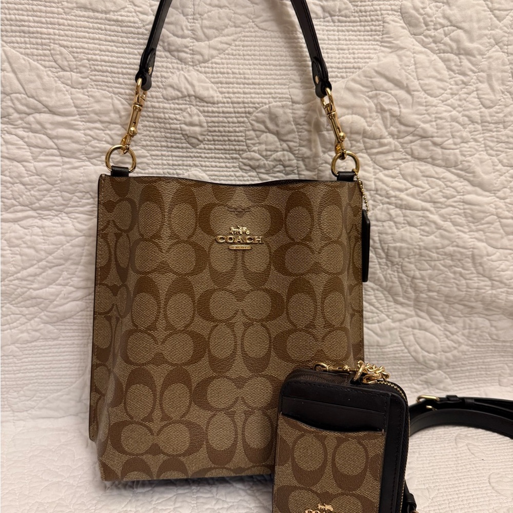 Coach Mollie Bucket Bag & Matching Wallet